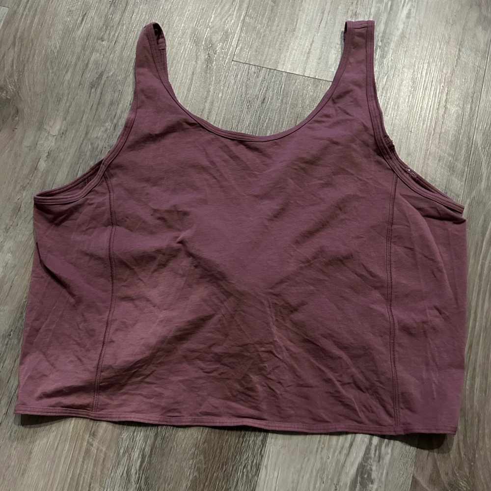 Lululemon Cropped Tied Tank